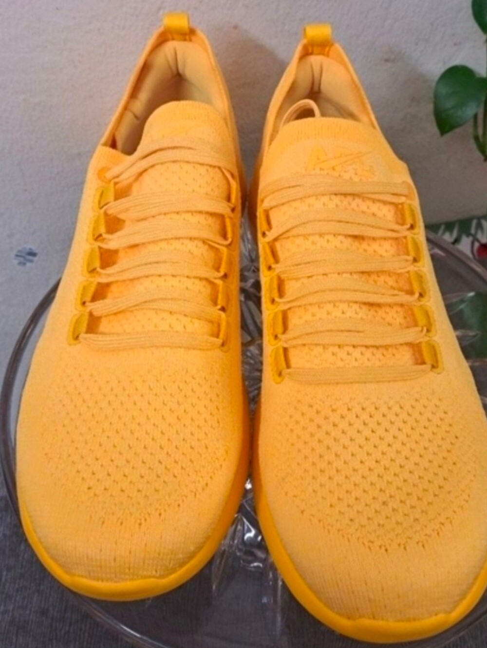 APL Techloom Yellow  US 9 Running Sneaker Shoes Comfort.